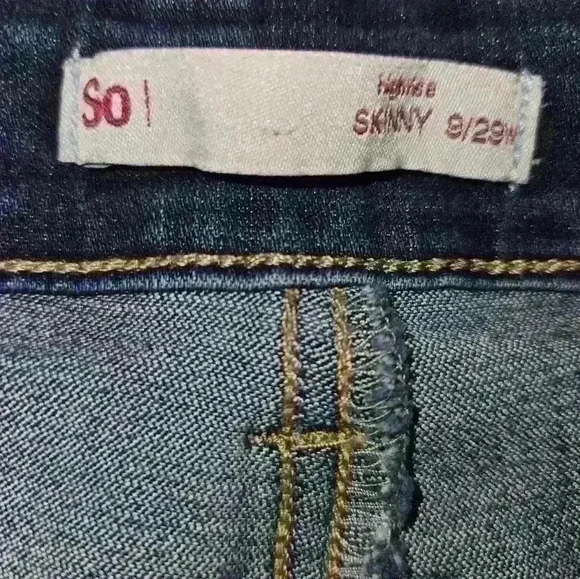 SO Juniors Jeans Size 9 - Picture 9 of 11